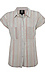 Button Front Striped Top Thumb 1
