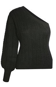 One Shoulder Cable Detail Slide 1