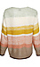 V-Neck Striped Sweater Thumb 2