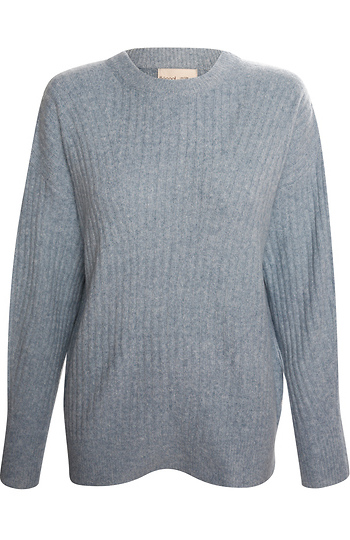 Ribbed Sweater Slide 1