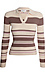 Long Sleeve Striped Top Thumb 1