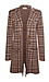 Houndstooth Knit Coatigan Thumb 1
