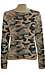 Fuzzy Printed Pullover Thumb 1