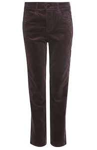 Democracy High Rise Slim Straight Corduroy Crop Slide 1