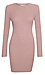 Ribbed Mini Knit Dress Thumb 1