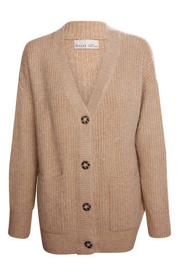 Ribbed Oversized Cardigan Slide 1