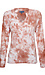 Democracy Split Neck Tie Dye Long Sleeve Thumb 1