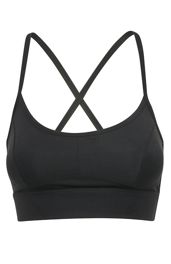 Cross Back Sports Bra Slide 1