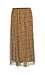Metallic Floral Midi Skirt Thumb 1