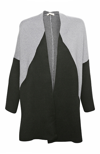 Color Blocked Cardigan Slide 1