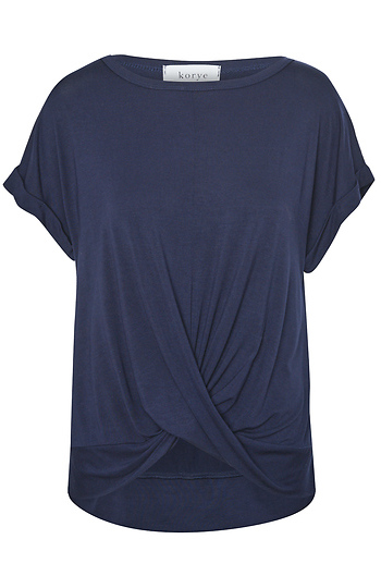Front Twist Short Sleeve Slide 1