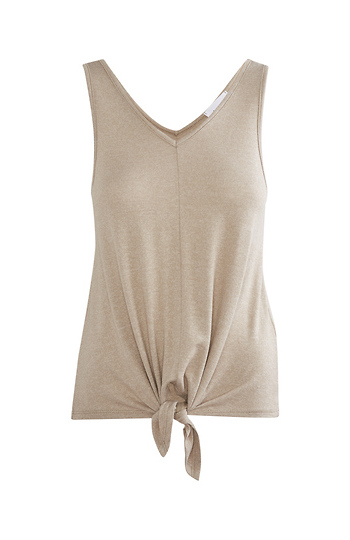 Knot Front Tank Top Slide 1