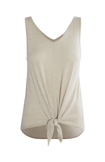 Knot Front Tank Top Slide 1