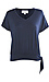 Short Sleeve Side Knot Top Thumb 1