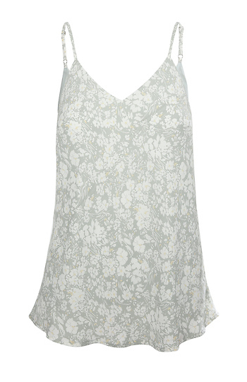 Printed Floral Tank Slide 1