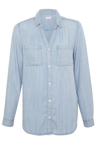 Thread & Supply Tencel Denim Shirt Slide 1