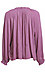Ruffled Split Neck Tie Blouse Thumb 2