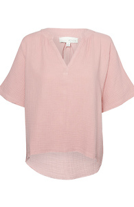 V-Neck Short Sleeve Top Slide 1