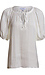 Split Neck Tie Blouse Thumb 1