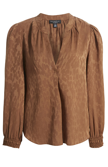 Leopard Print Blouse Slide 1