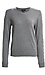 Crew Neck Sweater With Embroidery Stitching Thumb 1