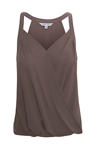 Surplice Halter Style Blouse Slide 1