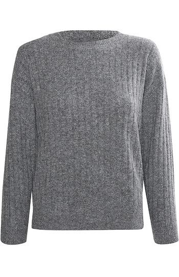 Rib Knit Sweater Slide 1