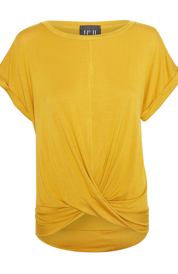 Front Twist Short Sleeve Slide 1