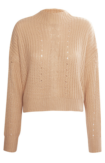 Textured Sweater Slide 1