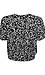 Matty M Side Tie Short Sleeve Top Thumb 2