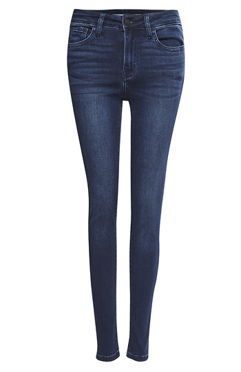 Mid Rise Ankle Denim Slide 1