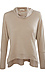 Cowl Neck Brushed Long Sleeve Top Thumb 1