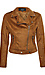Vegan Suede Moto Jacket Thumb 1
