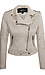 Vegan Suede Moto Jacket Thumb 1