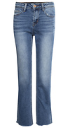 Mid-Rise Straight Crop Jean