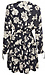 Split Neck Floral Dress Thumb 2