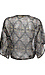 Semi-Sheer Tie Front Top Thumb 2