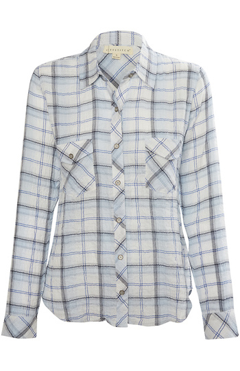 Plaid Button Down Slide 1