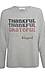 'Thankful/Grateful/Blessed' Graphic Print Top Thumb 1