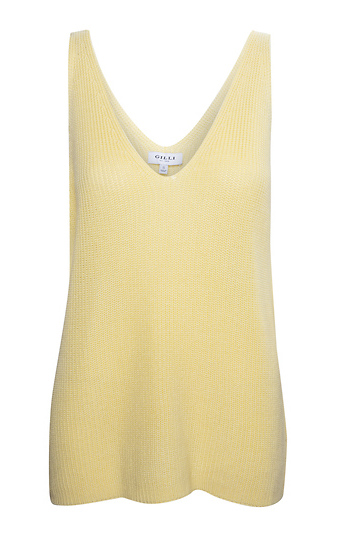 V-Neck Sweater Tank Slide 1