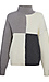 Turtle Neck Color Block Sweater Thumb 1