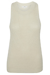 Knit Pattern Sleeveless Top