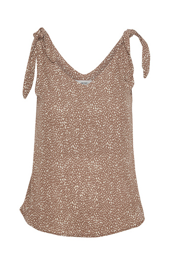 Speckled Tie Strap Tank Slide 1