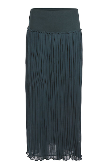 Pleated Midi Skirt Slide 1