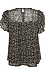 Flower Print Ruffle Top Thumb 2