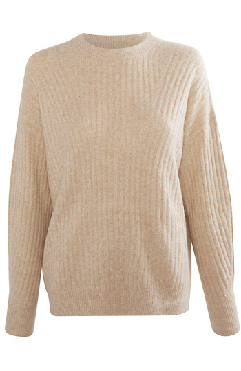 Ribbed Sweater Slide 1
