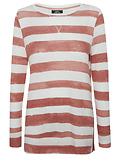 Striped Long Sleeve Pullover