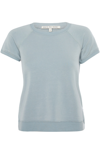 Super Soft Short Sleeve Fleece Pullover Slide 1