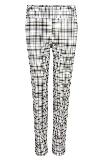 Plaid Pull On Pants Slide 1
