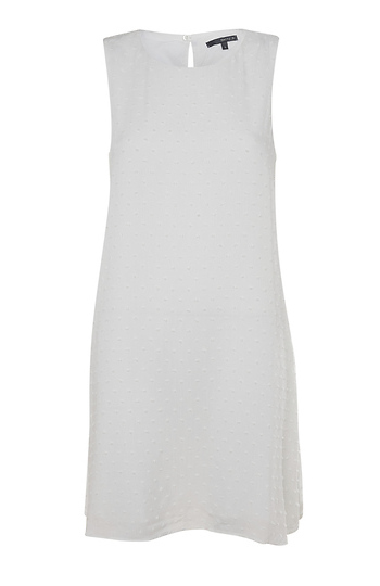 Swiss Dot Shift Dress Slide 1